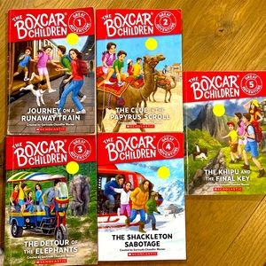 Box Car Children. Books 1-5